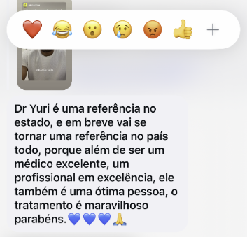 Avaliação de paciente